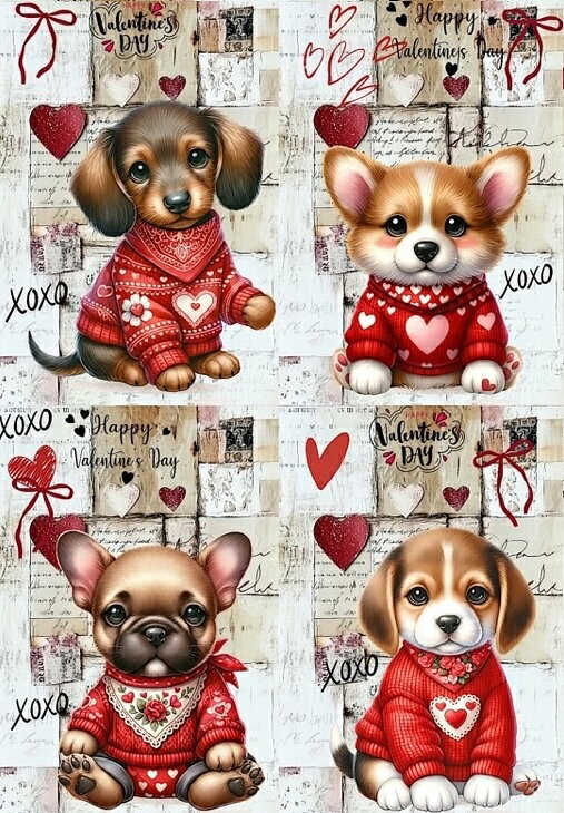 Rakuten - 新入荷 オリジナル 生地 犬 パネル生地 犬 ミニチュアダックスフンド フレンチブルドッグ ビーグル コーギー
