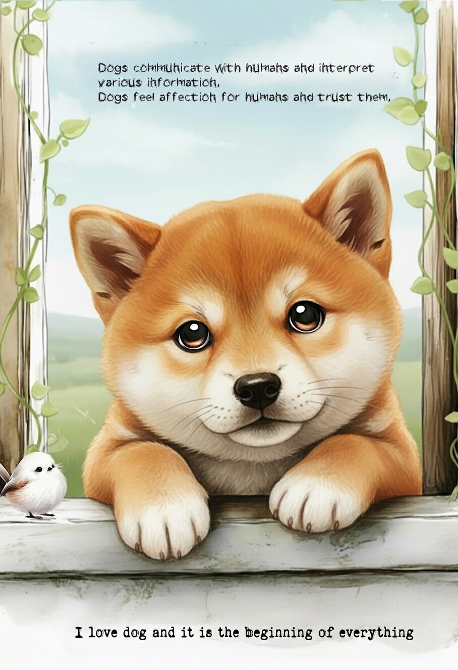新入荷 オリジナル 生地 柴犬 ブロックデザイン ハンドメイド素材 パネル生地