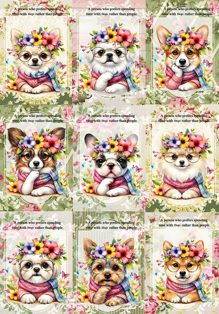 Rakuten - パネル生地 犬 チワワ ペキニーズ ポメラニアン パピヨン フレブル シーズー