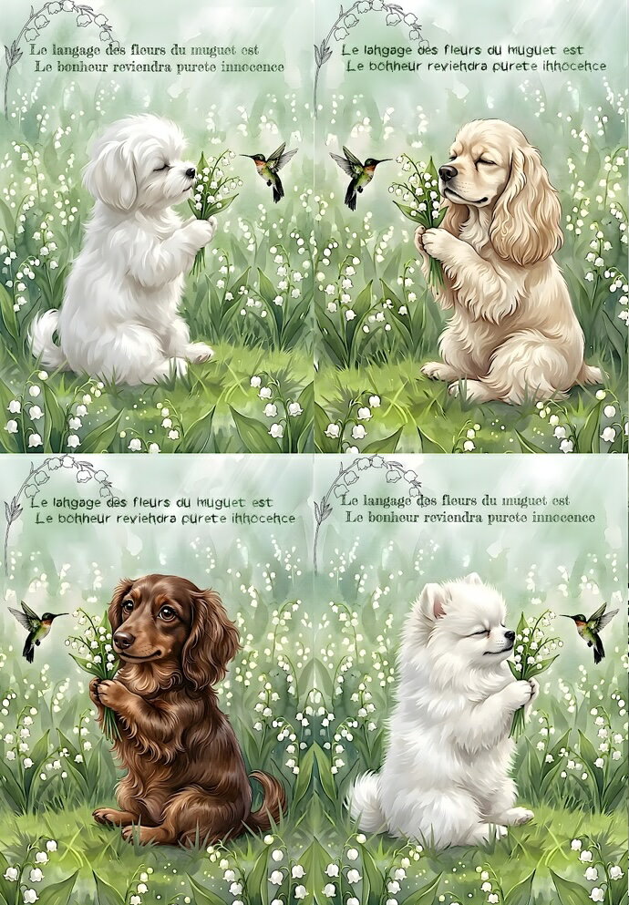 Rakuten - パネル生地 犬 シェルティ シーズー マルチーズ コーギー 柴犬 ポメラニアン コッカースパニエル マルチーズ ミニチュアダックスフンド