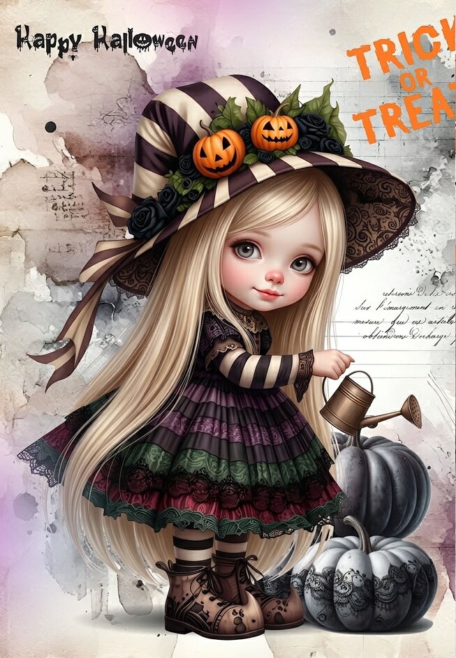 新入荷 生地 ハンドメイド素材 パネル生地 猫 ハロウィン ビンテージ女の子 印象的なワンボイントのデザインは主役にも脇役にもなる頼もしい存在です。 小物作成に適したサイズのブロックデザインです。別の布の上に縫い留めたり、貼り付けたりと汎用性のある生地です。モチーフは猫の印象的な ヨーロピアン・スタイルのデザインをプリントしています。素材 綿 100パーセントサイズ A4サイズの生地にプリント 210×297mm 2
