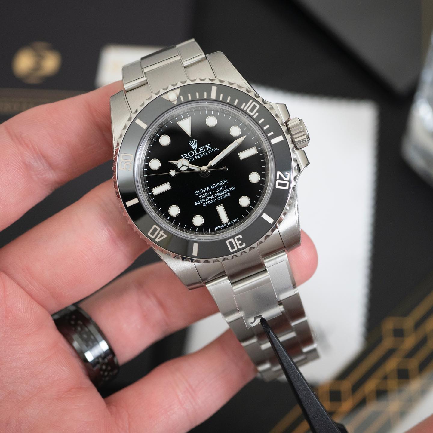 【STYX】スティックス保護フィルム for Submariner 41mm (No Date)