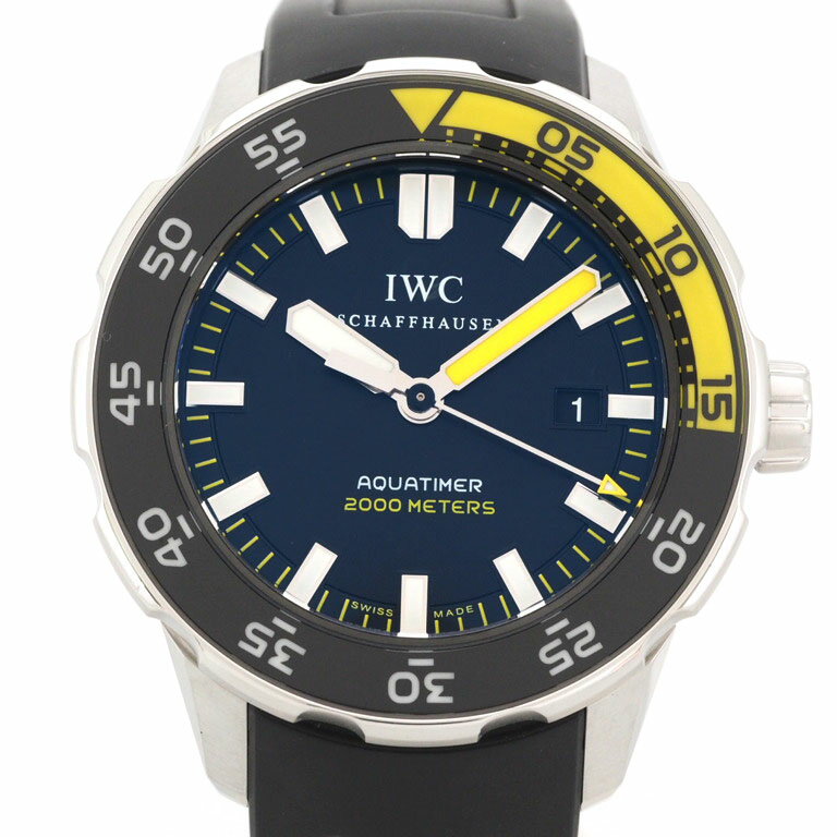 IWC　アクアタイマー　IW356802　　SS/ラバー　オートマ　2000m防水　2019年1月O ...