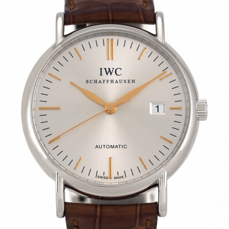 IWC　ポートフィノ　IW356303　　SS/革　オートマ　【仕上済】　【リッチタイム】【中古】