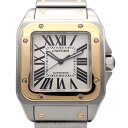 カルティエ　CARTIER　サントス　100　W200728G　　YG/SS　オートマ　LM　【仕上 ...