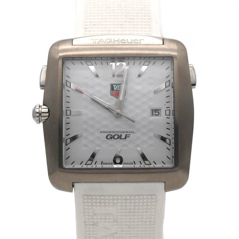 タグホイヤー　TAGHEUER　ゴルフウォッチ　WAE1112　FT6008　　SS/ラバー　クォー ...