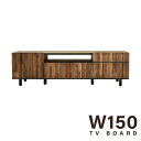 【お買い物マラソン&決算セール開催中】テレビ台 テレビボード 幅150cm 北欧 モダン おしゃれ ヴィンテージ風 アカシア材 木製 無垢 完成品 送料無料(3)