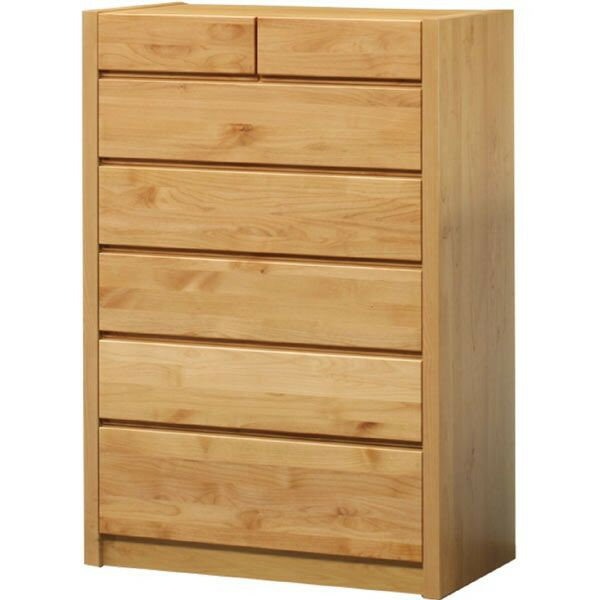 樂天商城 - 【マラソン期間中全品ポイント10倍】F☆☆☆☆ チェスト タンス ハイチェスト 幅90cm 6段 シンプル 北欧 ナチュラル モダン おしゃれ 木製 日本製 完成品 送料無料
