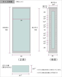 コレクションケースコレクションボードキュリオケースガラスケースガラス幅62cm高さ160cmリビング収納棚透明led照明ダウンライト付き鍵付き完成品楽天家具通販送料無料