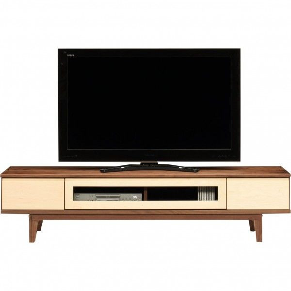 樂天商城 - F☆☆☆☆ テレビ台 テレビボード ローボード 幅180cm 脚付き シンプル 北欧 ナチュラル モダン おしゃれ 木製 無垢 日本製 完成品 送料無料