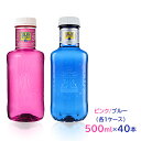 ソランデカブラス　500ml PET×40本 (ピンクボトル・ブルーボトル 各1箱20本入り)【送料無料/北海道・沖縄・離島への配送不可】ソラン・デ・カブラス/王族も求めた名水/SOLAN DE CABRAS/ペットボトル/スペイン/あす楽/送料無料/おしゃれ/ナチュラルミネラルウォーター