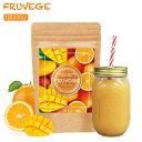 乳酸菌プラス【大容量 300g(50食分)　フルベジスムージー　 マンゴーオレンジ味】1杯当たり乳酸菌100億個/ダイエット…
