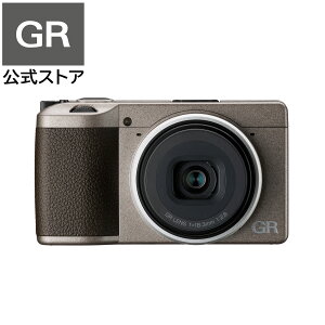 RICOH GR III Diary Edition メタリックウォームグレー デジタルカメラ【焦点距離 28mm / APS-Cサイズ大型CMOSセンサー搭載 / 約0.8秒 高速起動 / 高速ハイブリッドAF / 高解像・高コントラスト GRレンズ / 3軸・4段 手ぶれ補正機構 SR】 GRIII GR3 単焦点レンズ