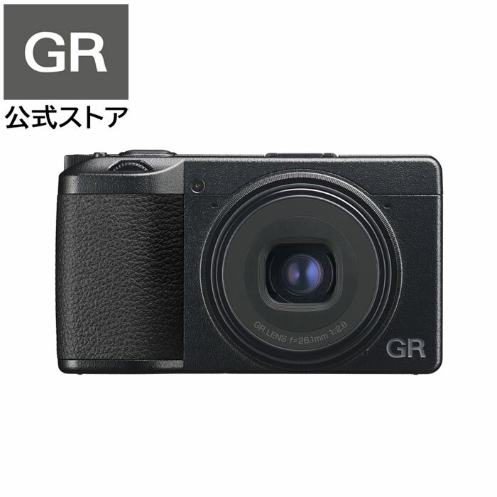 RICOH GR IIIx デジタルカメラ【焦点距離 40mm / APS-Cサイズ大型CMOSセンサー搭載 / 約0.8秒 高速起動 / 高速ハイブリッドAF / 高解像・高コントラスト GRレンズ / 3軸・4段 手ぶれ補正機構 SR】GR3x GRIIIx 単焦点レンズ