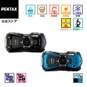 最短翌日発送 PENTAX WG-90 ブラック/ブルー カラバリ2色 （ペンタックス コンパクトデジタルカメラ 防水 防塵 耐衝撃 タフ 現場 CALS 水遊び アウトドア RICOH リコー）【安心のメーカー直販】インボイス対応領収書発行可能