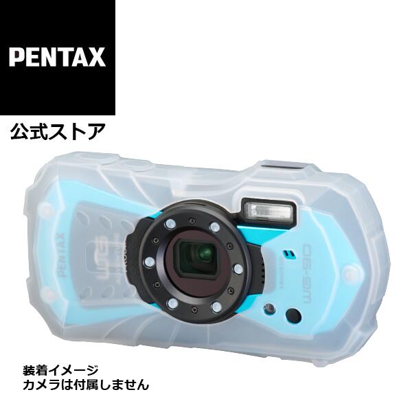 RICOH カメラケース O-CC1252 プロテクタージャケット シリコン製(PENTAX WG-90 RICOH WG-80 WG-70 WG-60 WG-50 WG-40 WG-40W WG-30 WG-30W Optio WG-2 WG-2GPS 用)【安心のメーカー直販】