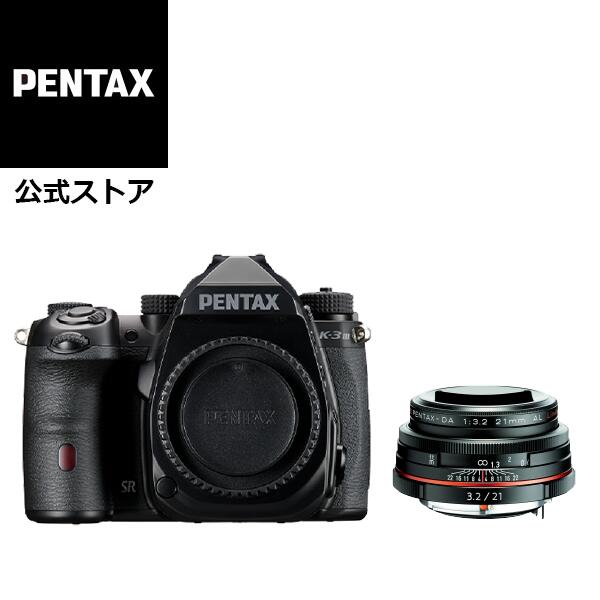 PENTAX K-3 Mark III Monochrome Matte Black Edition + HD DA21mm Limited...