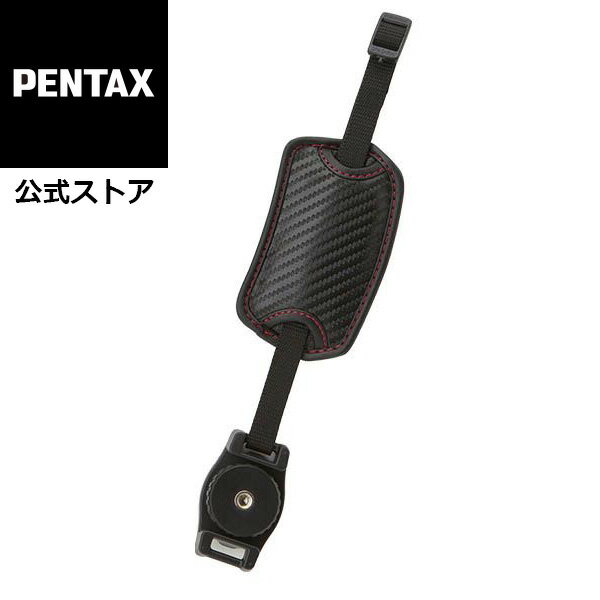 PENTAX ハンドストラップ O-ST128 ブラック／ホワイト【安心のメーカー直販】