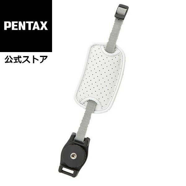 PENTAX ハンドストラップ O-ST128 ブラック／ホワイト【安心のメーカー直販】