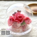 ■【名入れギフト】 名入れ 【送料無料の プリザギフト】ROSA ロサ ピンク(枯れないお花) <メッセージ名入れ可能><名入れ プレゼント 女性>プリザーブドフラワー 結婚祝いメッセージ 名入れ 記念日 サプライズ ギフト プロポーズ 薔薇(4)