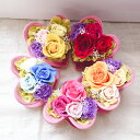 誕生日プレゼント 名入れプリザ プットハート(5色)プリザーブドフラワー(枯れないお花)<フラワー ギフト><お花 プレゼント><フラワーアレンジ > 退職祝い...