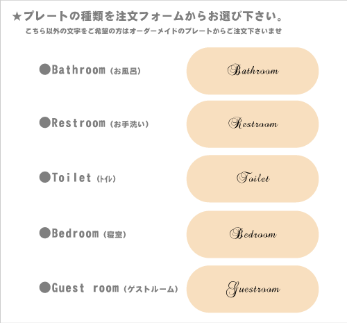 【ヒノキ製・国産】ナチュラル ルームプレート ...の紹介画像2