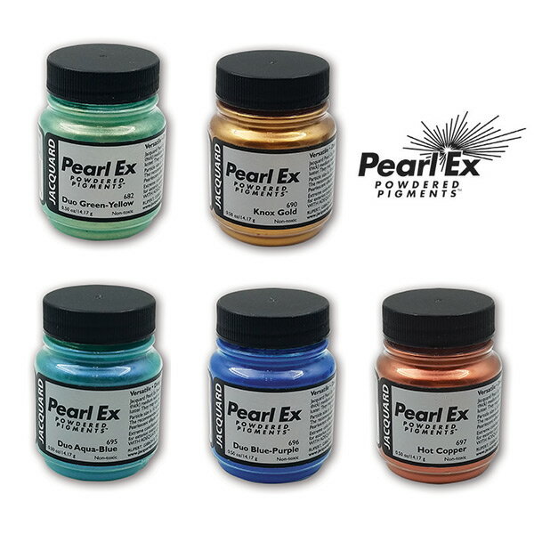 【Jacquard(ジャカード)社製】パールEXパウダー 14g 1個(カラーNo.682〜697) ※5色よりご選択ください