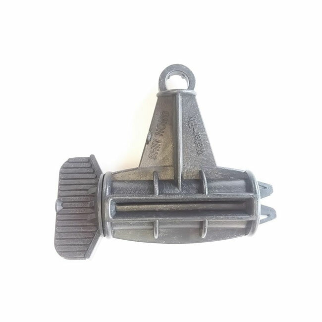 【直送：アグリベース四万十】散水チューブ止水（巻き付け/吊下げタイプ）　40個【北海道・沖縄配送不可】