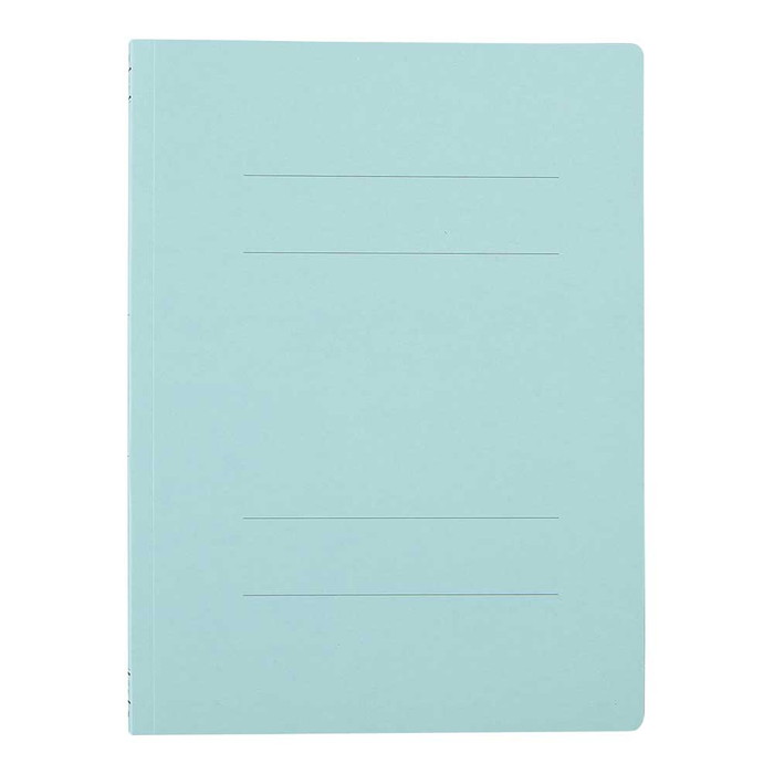 【日本ノート】アピカ　フラットファイル A4-S（タテ型・長辺綴じ） アサギ　[HL1051N]