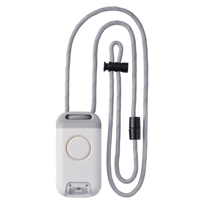 【キングジム】防犯ブザー付きポータブルライト　ポタラ　ホワイト　[BPL10-W]　【2個まで追跡可能メール便対応可能】