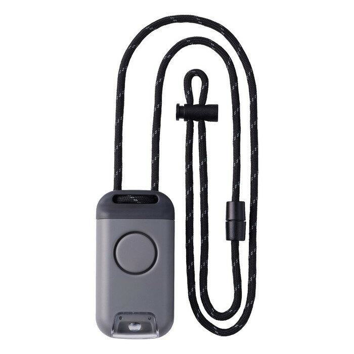 【キングジム】防犯ブザー付きポータブルライト　ポタラ　ブラック　[BPL10-BK]　【2個まで追跡可能メール便対応可能】