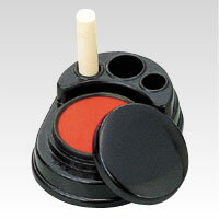 【サンビー】文化朱肉　小判型印立付　[BK-2]