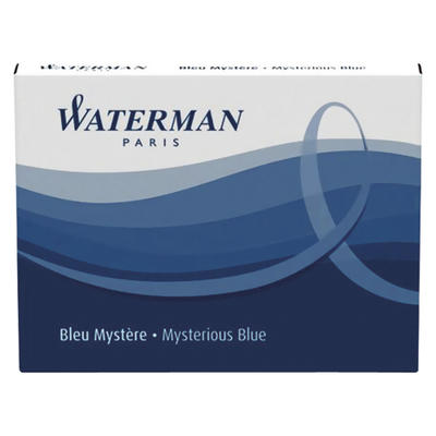 【ウォーターマン】インク・替芯　カートリッジSTD23　ブラック　（8本)　[S2 270 210]　【4個まで追跡..