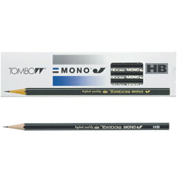 【トンボ鉛筆】鉛筆　モノJ　事務用　H　（12本)　[MONO-JH]　【2個までネコポス対応可能】