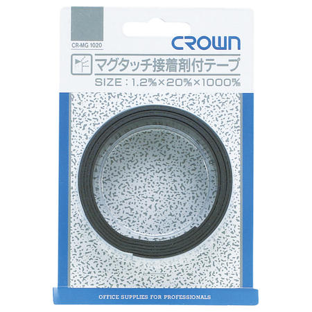 【クラウン】マグタッチシート 裏面接着剤つき　テープタイプ　[CR-MG1020]