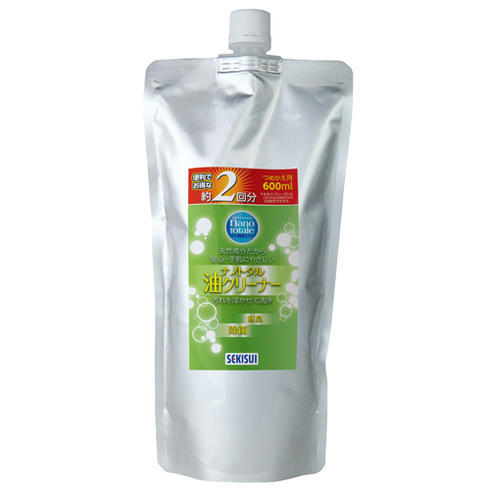 【積水化学】ナノトタル　油クリーナー　詰替パック600ml　[J5M5269]