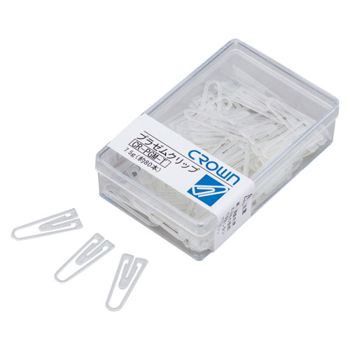 【クラウン】プラゼムクリップ　80本入　[CR-PGM-T]　【4個まで追跡可能メール便対応可能】