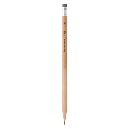 木物語　鉛筆（リサイクル芯）　消しゴム付鉛筆　HB　（12本）　[LG-KEAHB]　【2個までネコポス対応可能】