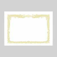 【ササガワ】OA賞状用紙　白上質賞状用紙・縦書き　A3判　（10枚入)　[10-1080]