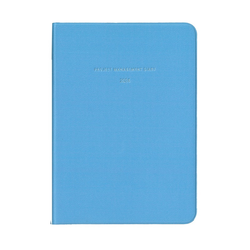 【ダイゴ―】2024年3月始まり手帳　 MILL A6 Management Fine ブルー[E9577]【2冊までネコポス対応可能】 1