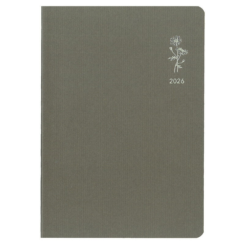 【ダイゴー】2026年手帳　12月始　MILL B6 Management PETITE ブラウン　[E7781]　【2冊まで追跡可能メ..