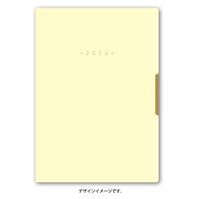 【日本能率協会】2026年手帳 ノルティ（NORTY） エクリPlusB6-8（パウダーイエロー） [2316]【1冊まで追跡可能メール便対応可能】