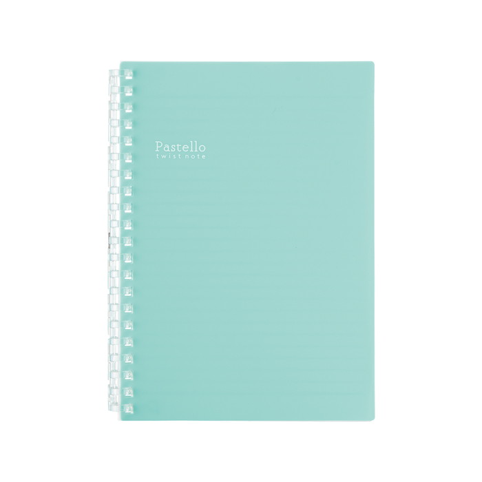 Rakuten - 【リヒトラブ】Pastello ツイストノート B6　グリーン　[N-1969-19]【4個まで追跡可能メール便対応可能】
