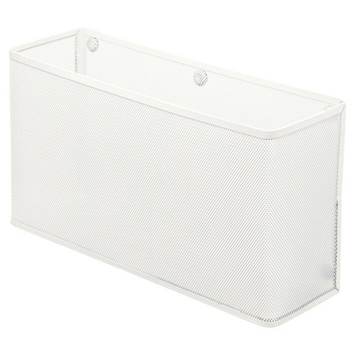 【リヒトラブ】マグネットポケット（横ワイド）白　[A-7395-0]