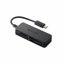 ≪ELECOM(エレコム)≫タブレット・スマホ専用メモリリーダライタ [44+6メディア] （ブラック） MRS-MB05BK　【2個まで追跡可能メール便対応可能】