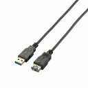 ELECOM(GR)ɍUSB3.0P[u(A-A) [USB3.0(A - A)] iubNE1.0mj USB3-EX10BK