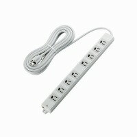 ≪ELECOM(エレコム)≫EU RoHS指令準拠 雷ガード二重構造工事用タップ (5m) T-WRMK3850LG/RS ≪ELECOM(エレコム)≫EU RoHS指令準拠 雷ガード二重構造工事用タップ (5m) T-WRMK3850LG/RS