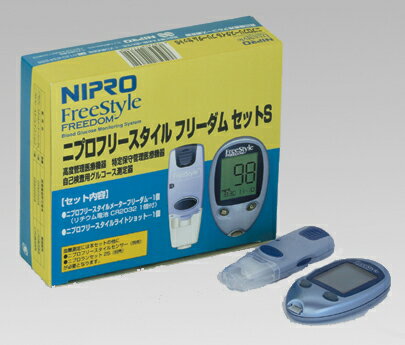 血糖測定器[ニプロ フリースタイル フリーダム セットS]本体セット　11−760【smtb-k】【w1】