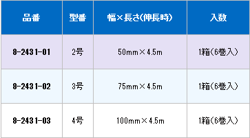 ベスケア（Bescher)　弾力包帯　4号　（幅100mm×長さ4.5m（伸長時））　1箱6巻入 3