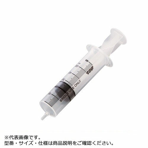 【TOP（トップ）】プラスチックシリンジ(針なし) 10mL ルアーチップ(横口) 100本入